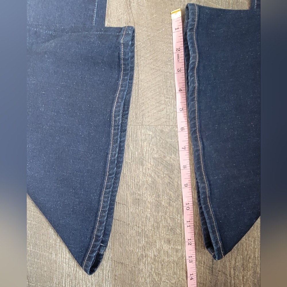 Citizens Of Humanity Chloe Mid Rise Super Flare Jean's Women's 28 Dark Blue Wash - Picture 13 of 16